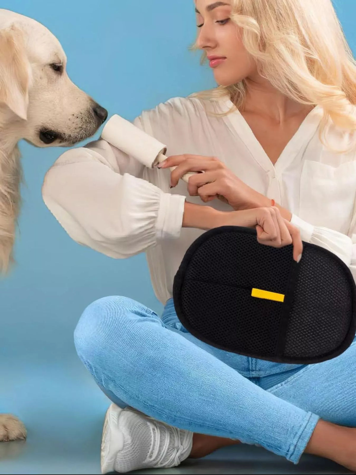Washable & Reusable Glove-Shaped Pet Hair Remover