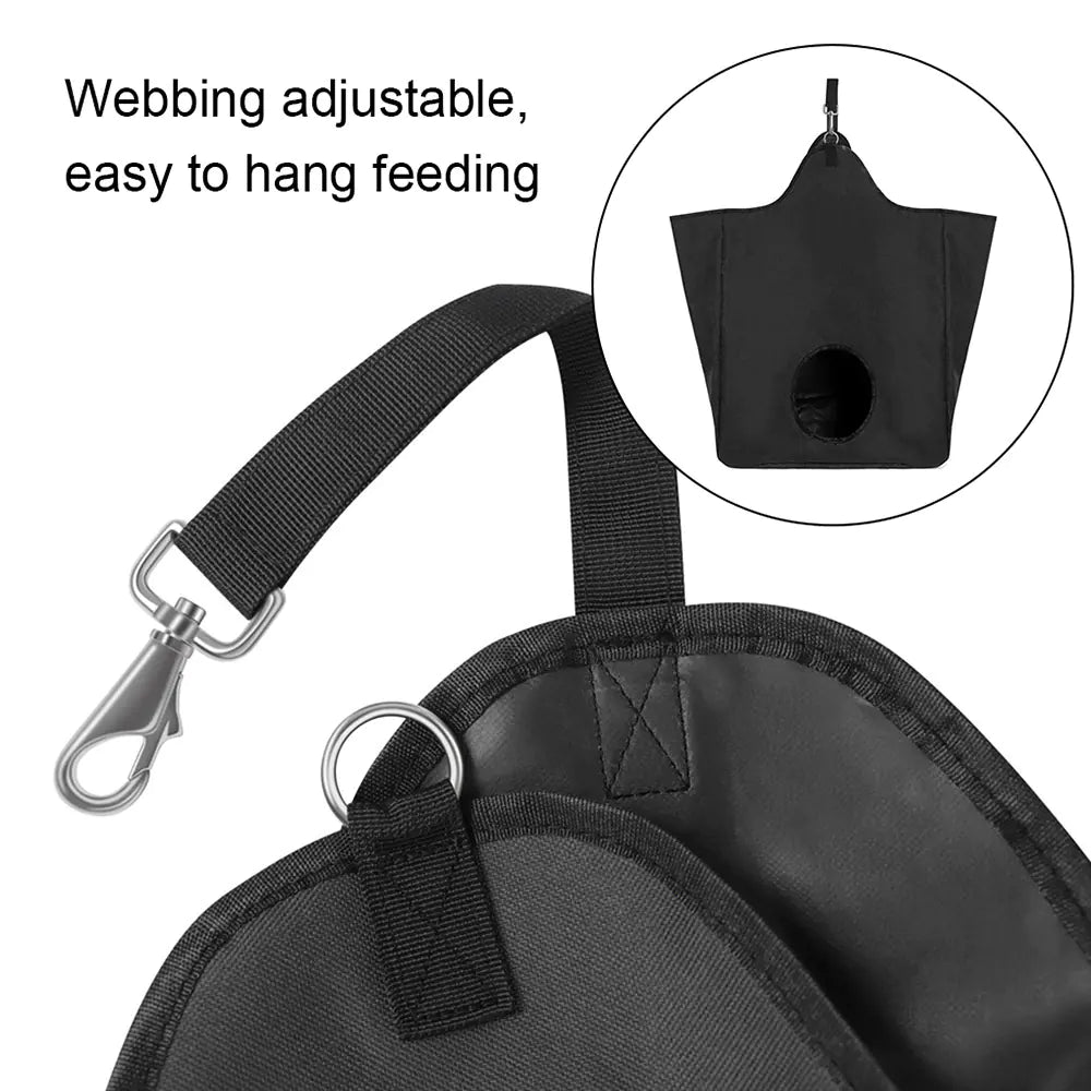 Horse Hay Bags for Slow Feeding When Going Out