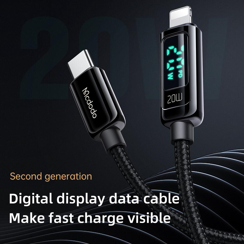Mcdodo Digital Pro USB-C to Lightning Cable 36W (1.2M)