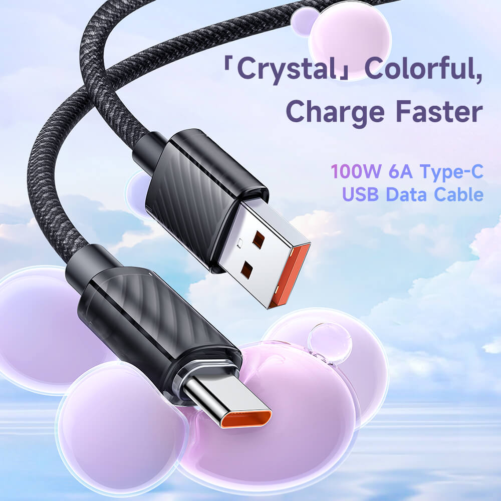 Mcdodo Dichromatic 6A Type-C Cable (1.2/2M, Super Charge)
