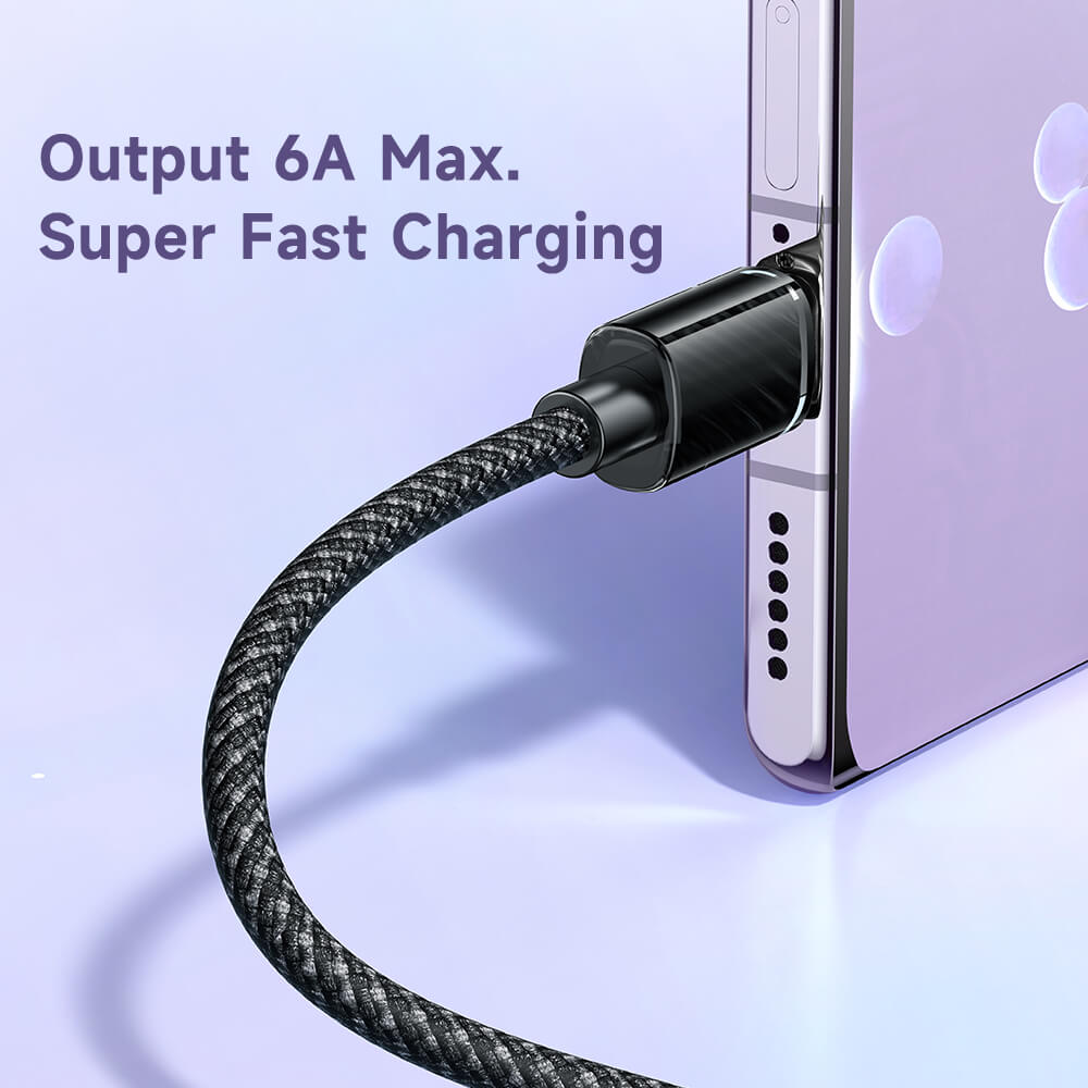 Mcdodo Dichromatic 6A Type-C Cable (1.2/2M, Super Charge)