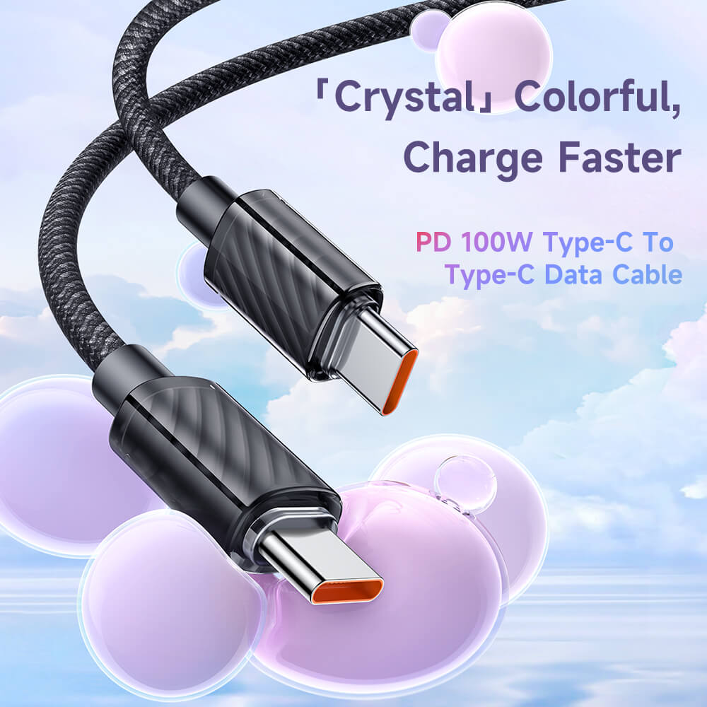 Mcdodo Dichromatic 100W Type-C to Type-C Cable (1.2/2M)