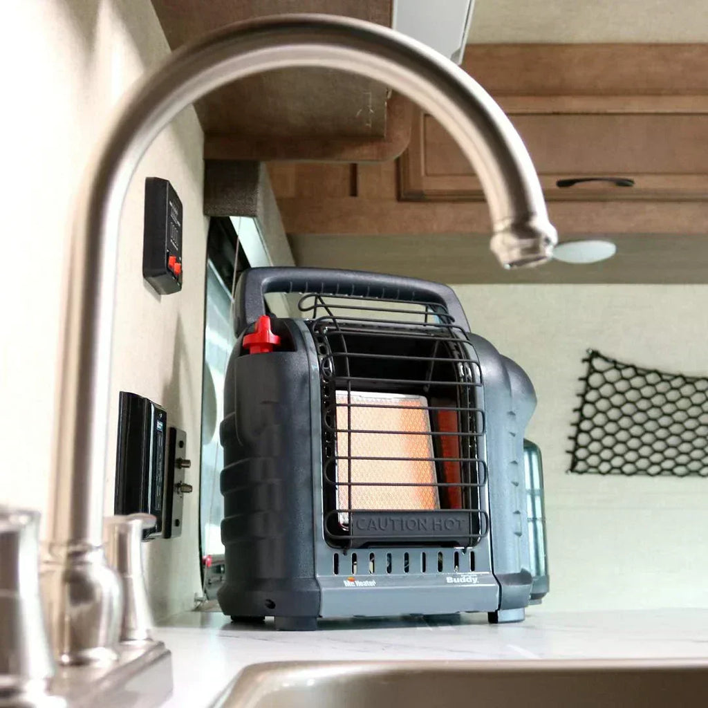 Portable Propane Radiant Heater 4000-9000 BTU for campers workshops patios and more