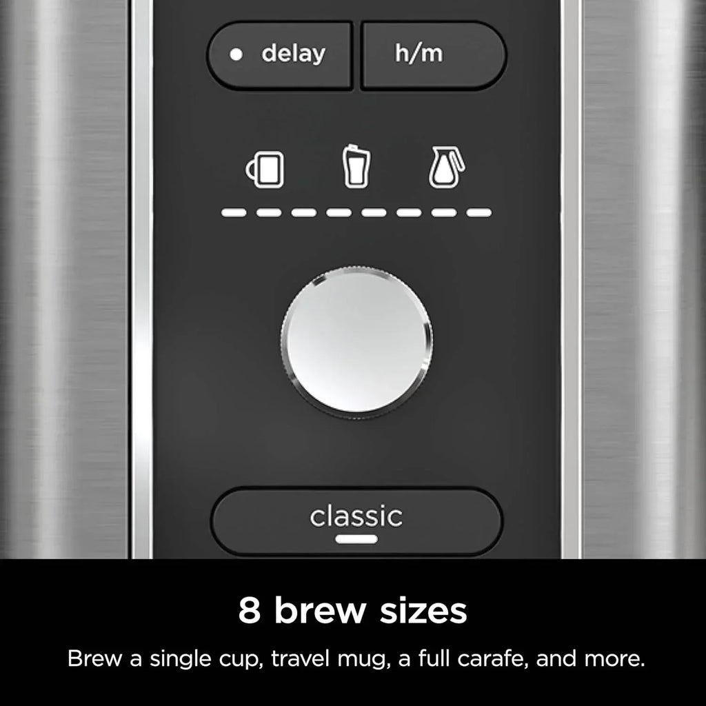 Extra Large Hot and Iced Coffee Maker with Fast Cold Brew 4 Brewing Methods 8 Sizes