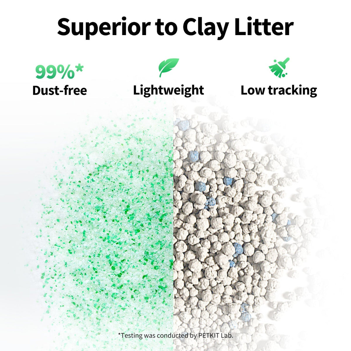 Crystal Litter Set (Fresh Green) - 4 Pack