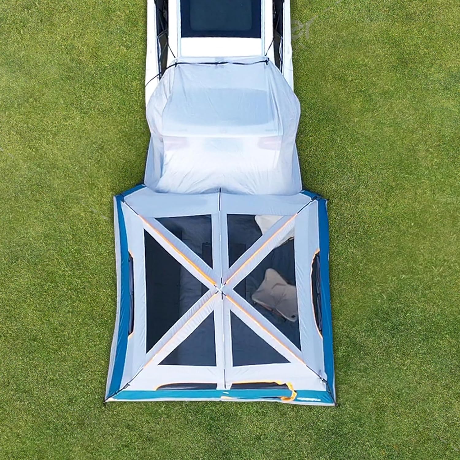 SUV Tent for Camping 6-Person SUV Tailgate Tent Easy Set Up with Rainfly 10'x9'x78in