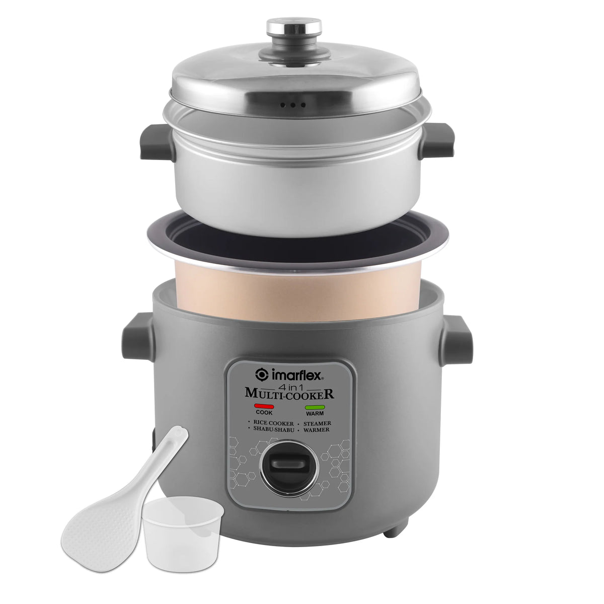 Rice Cooker with Easy-Clean Interior Configuration B