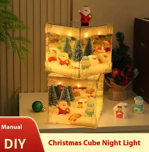DIY Christmas Desk Light