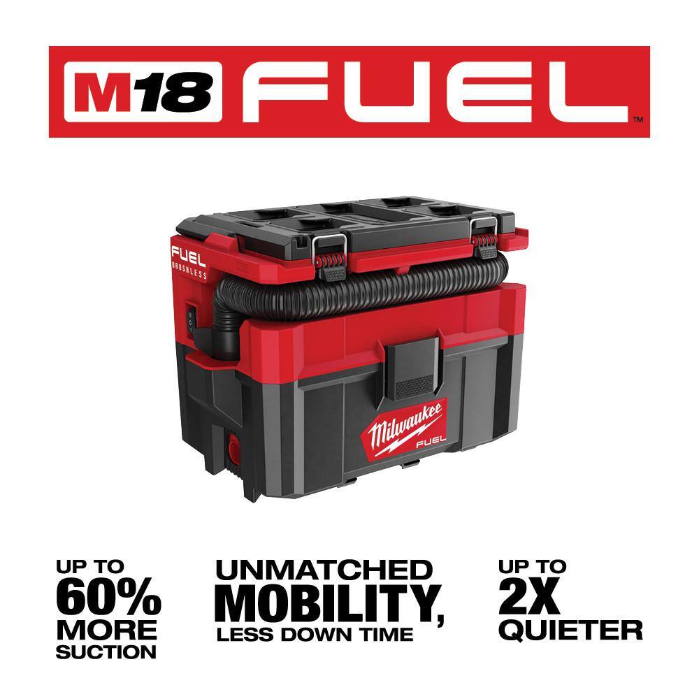 0970-20 Cordless 2.5-Gallon Wet/Dry Jobsite Vacuum with Battery and Charger