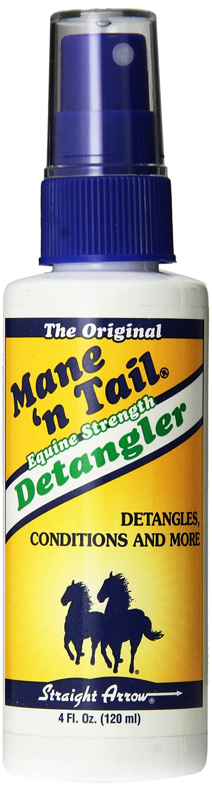 Mane n Tail Straight Arrow Equine Detangler Spray for Horse 4-Ounce