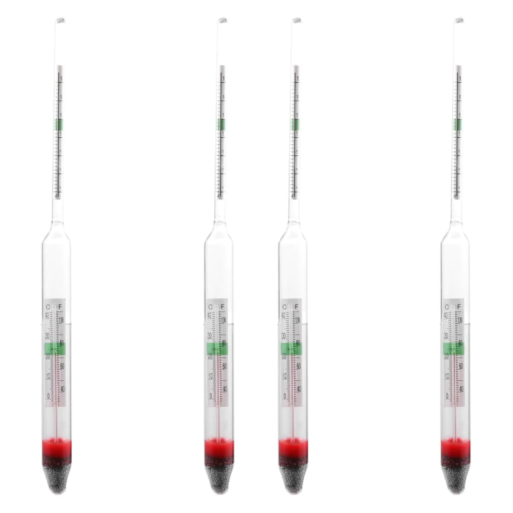 Balacoo Aquatic Hydrometer & Thermometer - 4 Pack