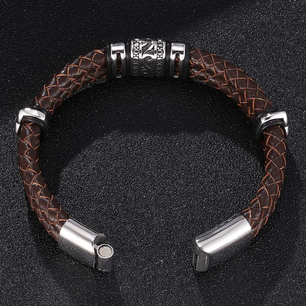 2019 Handcrafted Unisex Leather Bracelet