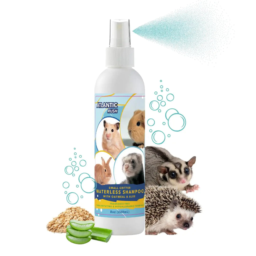 EcoPure Critter Dry Shampoo 8oz - Fragrance-Free & Cruelty-Free