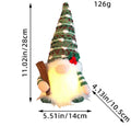 Luminous Holiday Sled Figurine