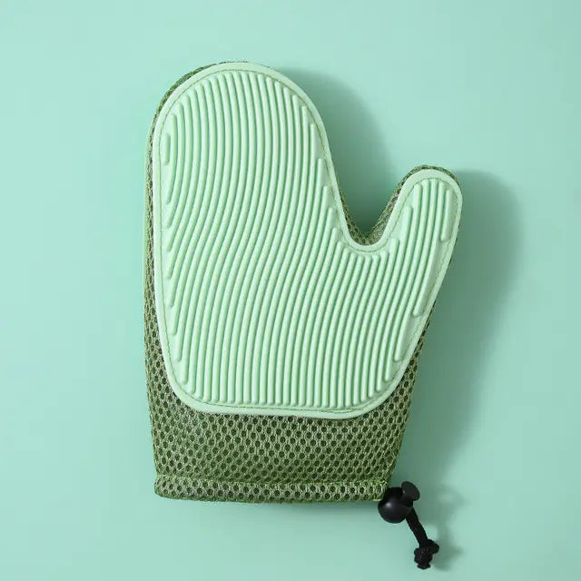 Silky Pet Grooming Gloves