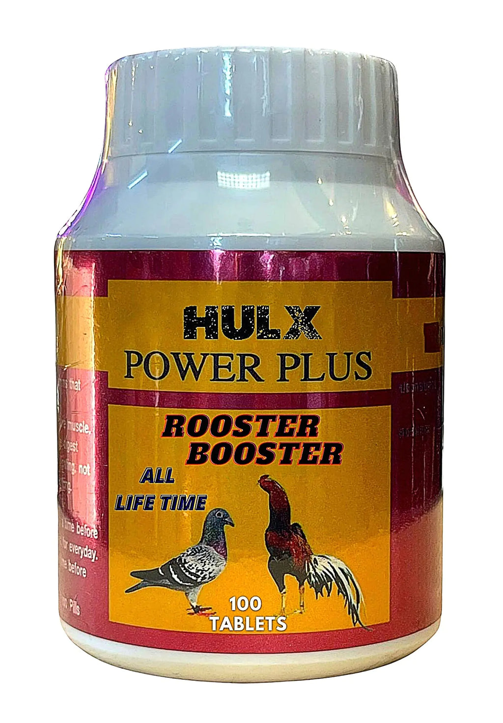 HULX Rooster Energy Boost 100 Tablets