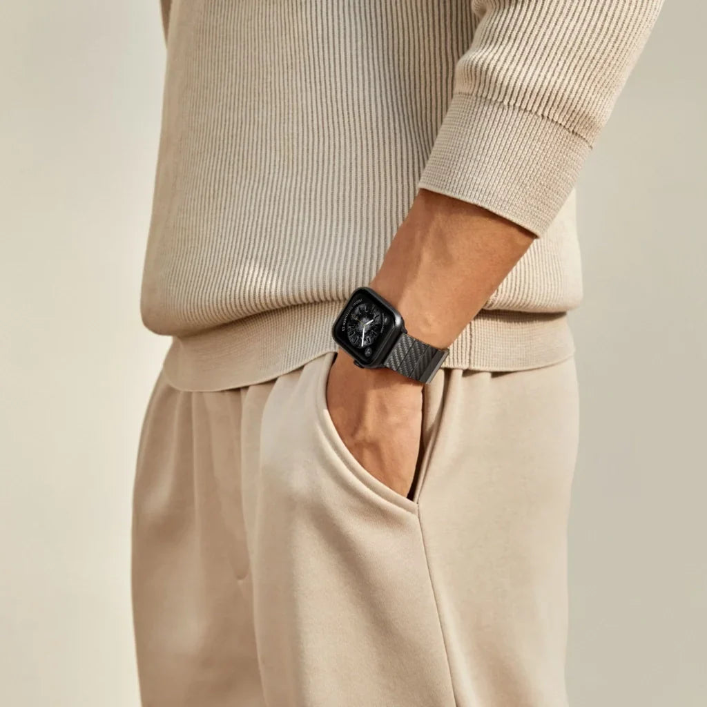 Carbon Fiber Watch Band for Apple Watch