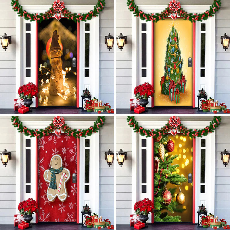 Holiday Door Tapestry