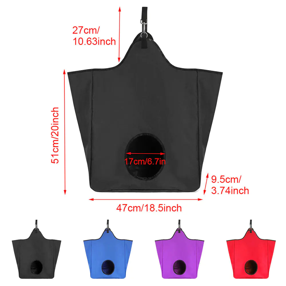 Horse Hay Bags for Slow Feeding When Going Out